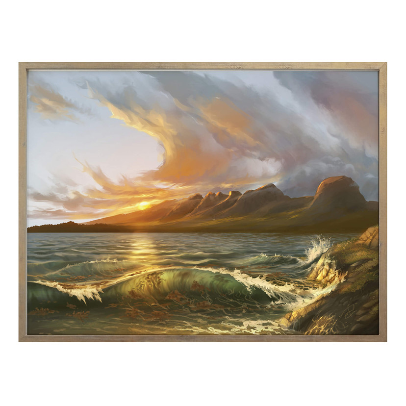 Poster aerroscape - Angleterre : Seven Sisters