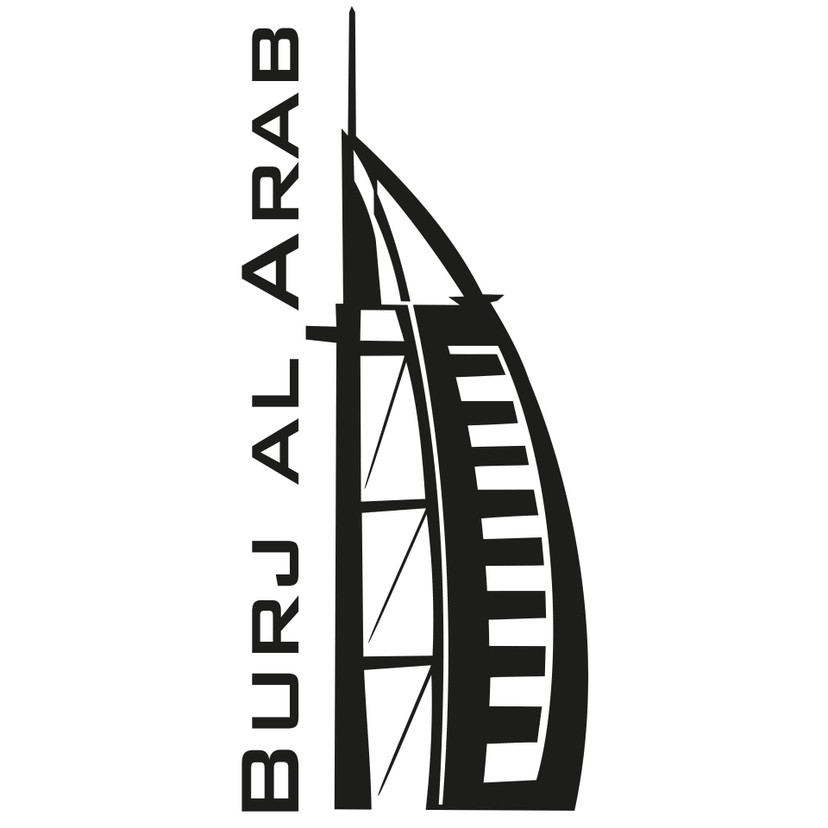 Wallsticker Burj Al Arab