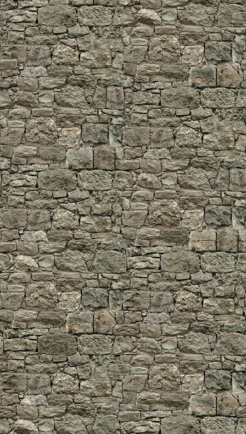 Papier peint mur de pierres gris beige - papier peint intissé Industrial Livingwalls - mat et lisse