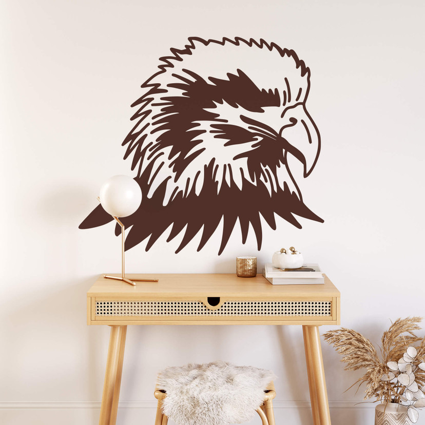 Sticker mural Aigle à tête blanche