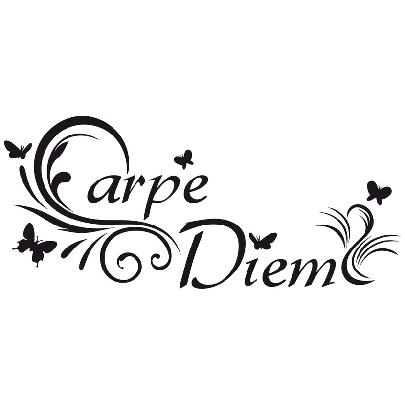 Wallsticker Carpe Diem 3