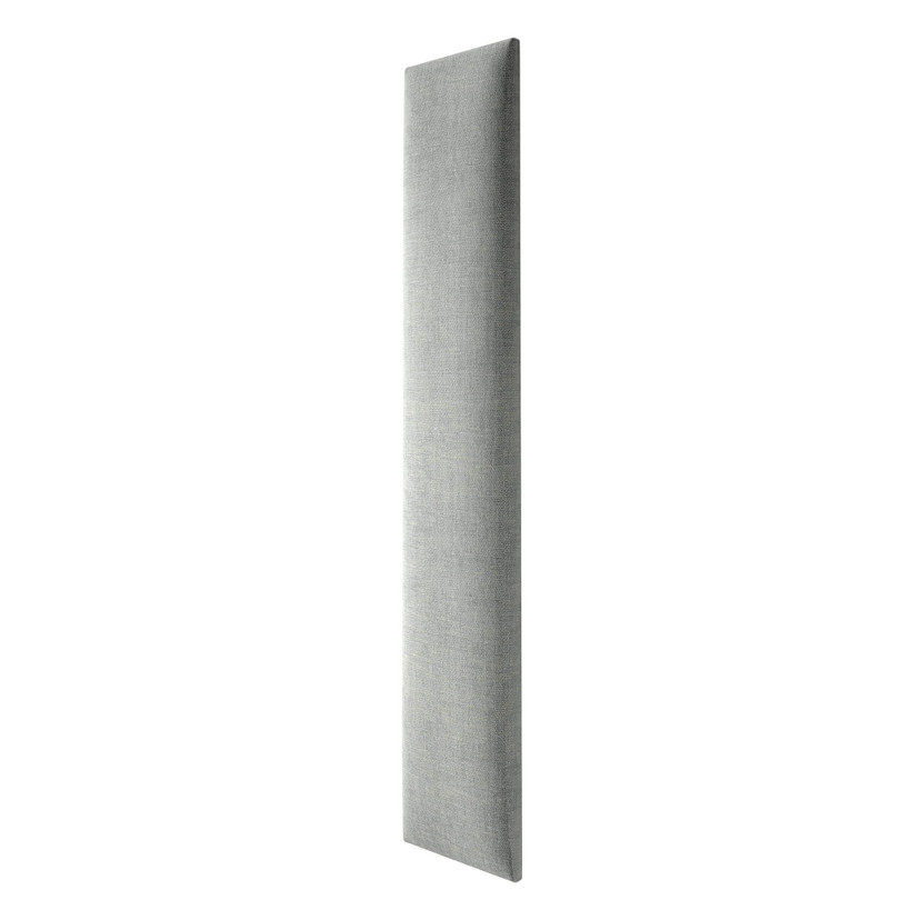 Polsterpaneel Mollis grau 90x15 cm