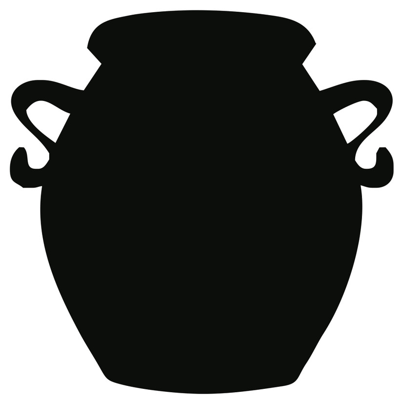 Sticker mural - Vase #05