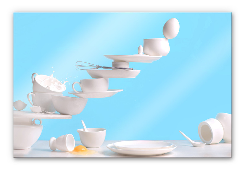 Akrylbillede Belenko - One touch Omelette