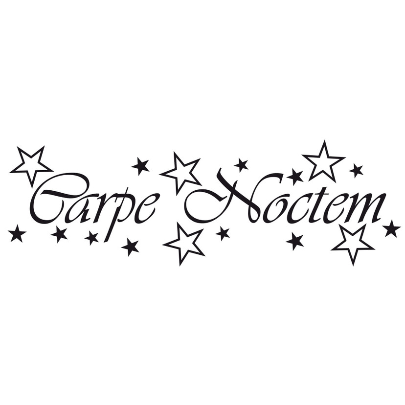 Wallsticker Carpe Noctem
