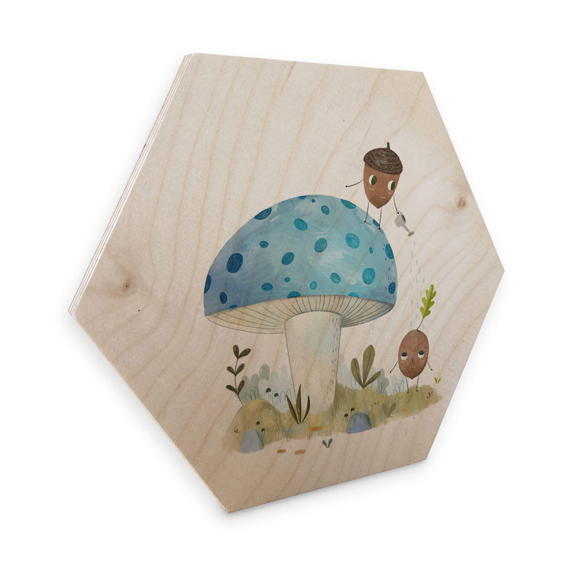 Hexagon Hout Loske - Nature Kids
