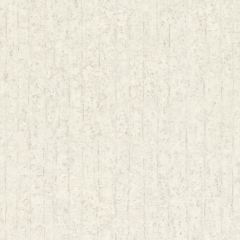Papier peint optique béton, papier peint pierre Factory V blanc