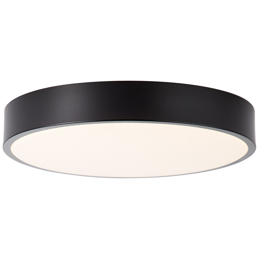 Deckenleuchte Niklas, schwarz, 6,5 x 33 cm, Deckenlampe