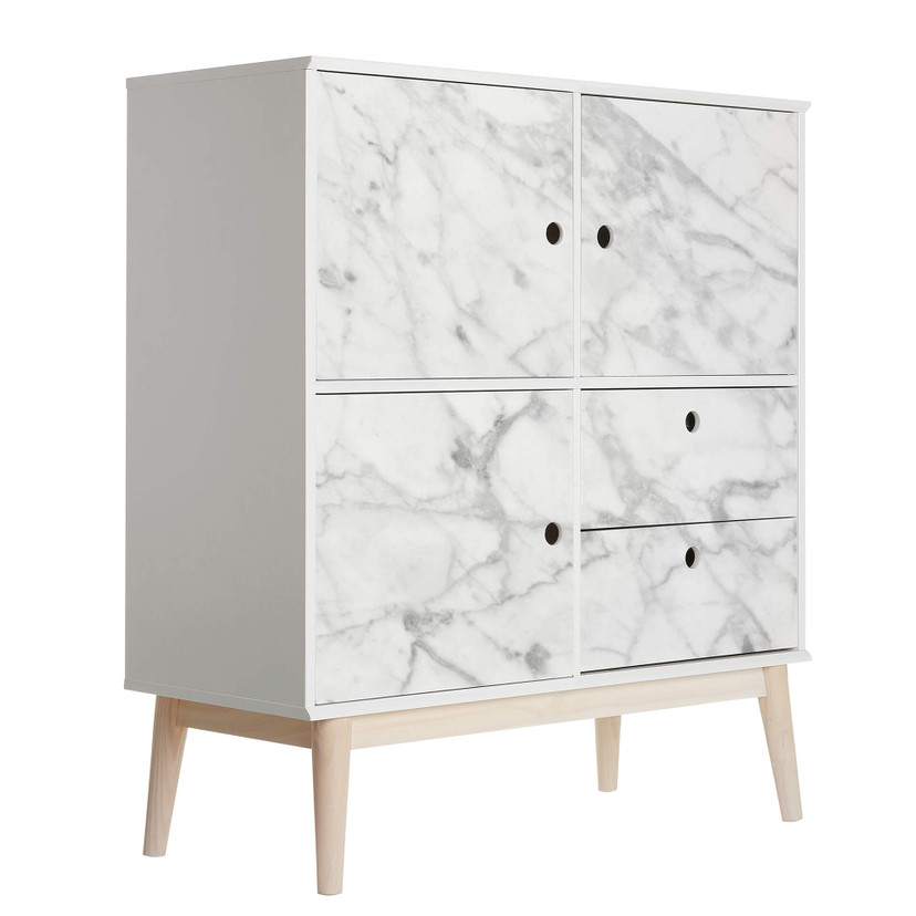 Okleiny meblowe, folia dekoracyjna - do wycierania - Marble 07