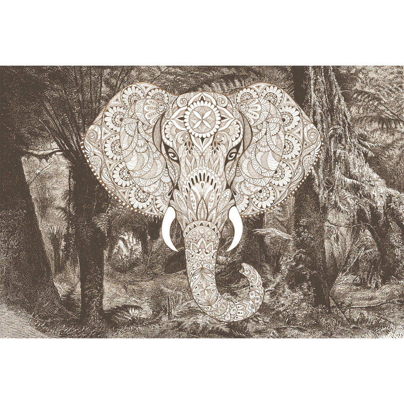 Architects Paper Papier peint photo Atelier 47 Elephant Head jungle
