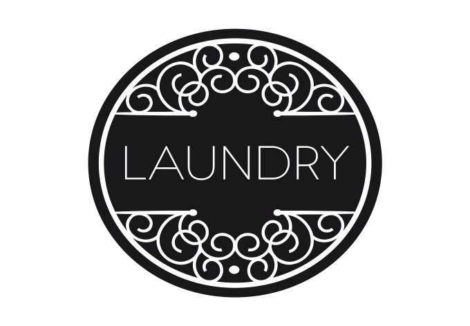 Wallsticker -  Laundry