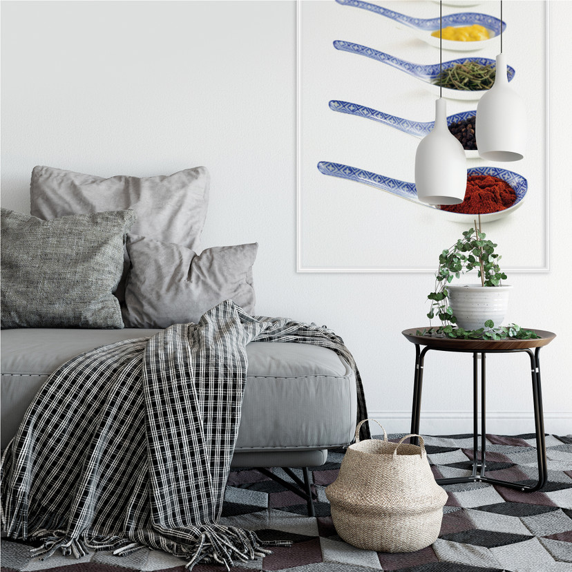 Poster autocollant - W - Épices