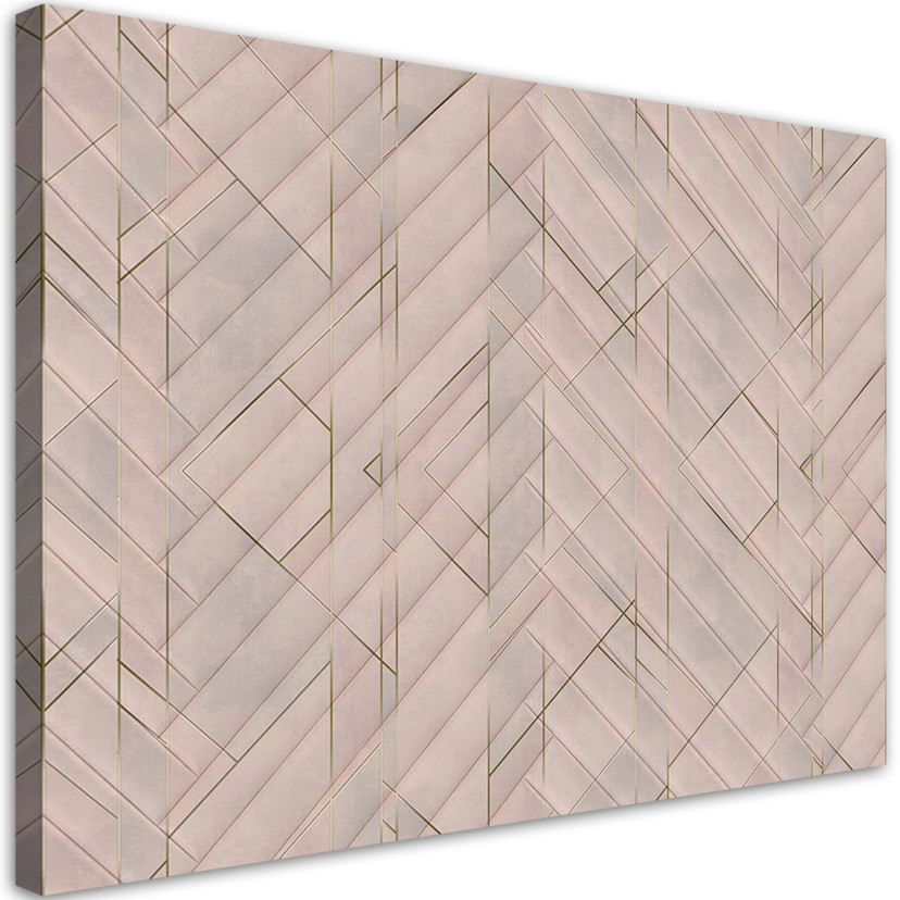 Canvasbillede, Geometrisk mønster