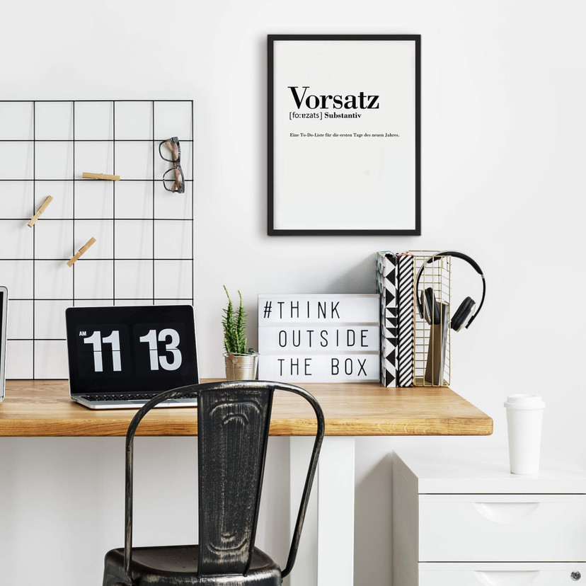 Poster Grammatik - Vorsatz