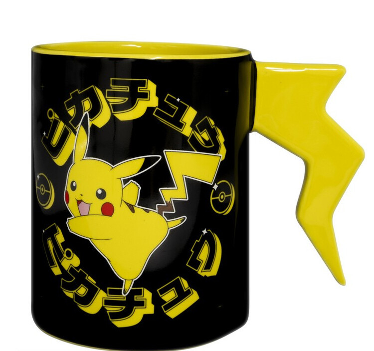 Krus, keramikkrus Pokémon - Pikachu Lightening Bolt