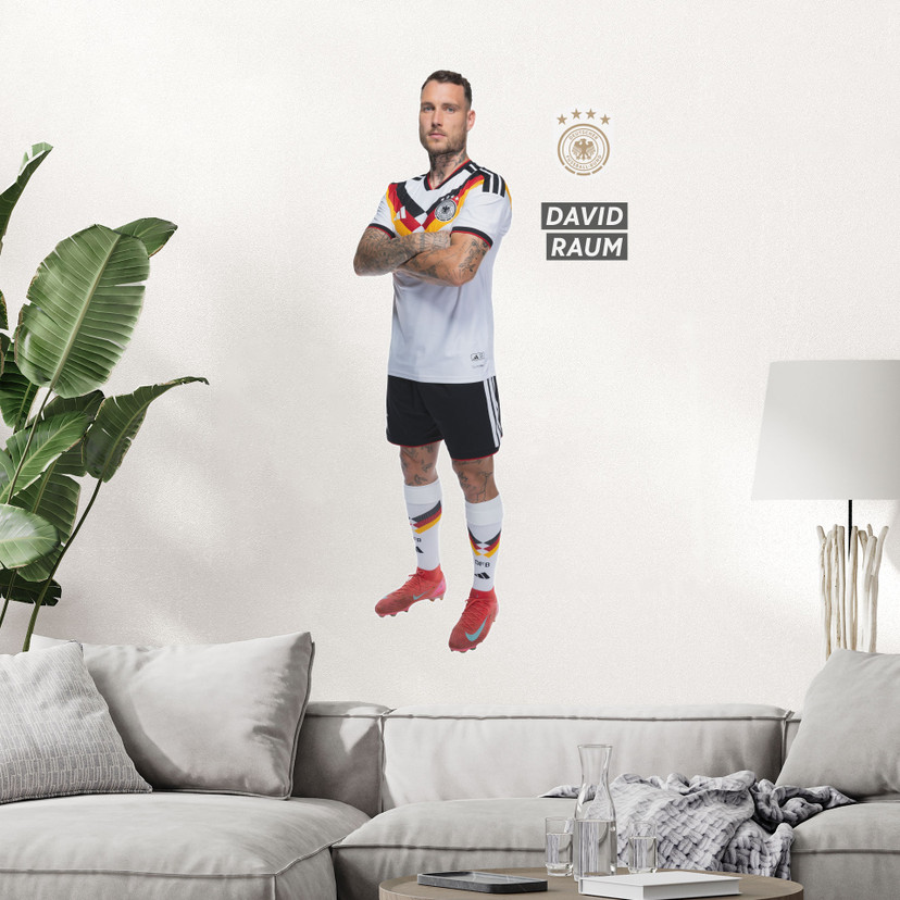 DFB Sticker WM 2026, Wandtattoo David Raum