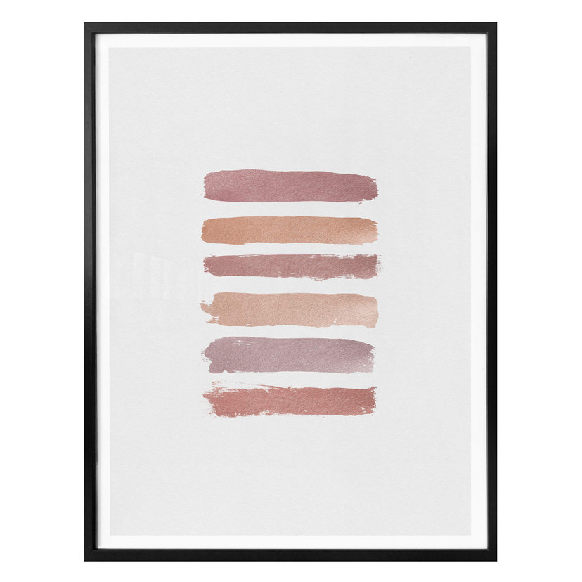 Plakat Orara Studio - Dusty Rose Stripes