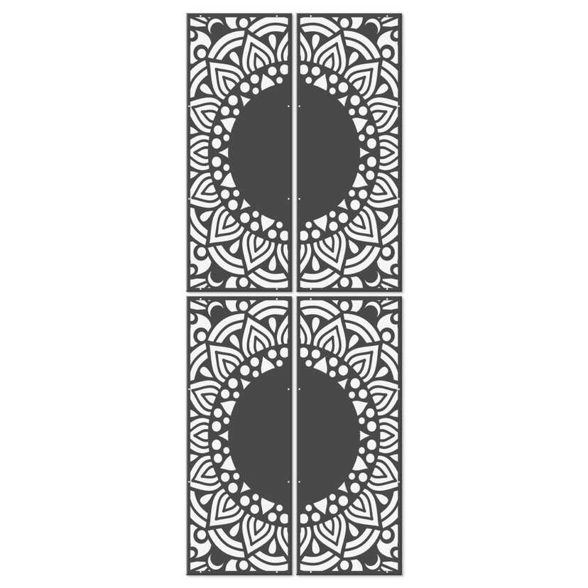 Rozdzielacz pokoju, ekran, wiszący ekran prywatności Mandala ornament