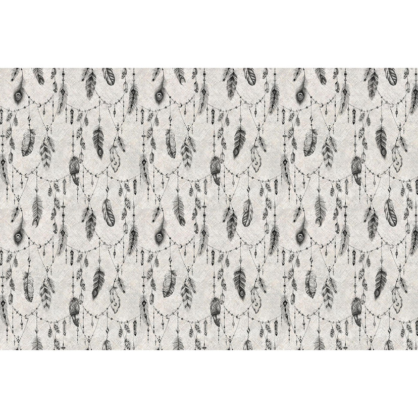 Architects Paper Papier peint photo Atelier 47 Boho Feather collier de plumes