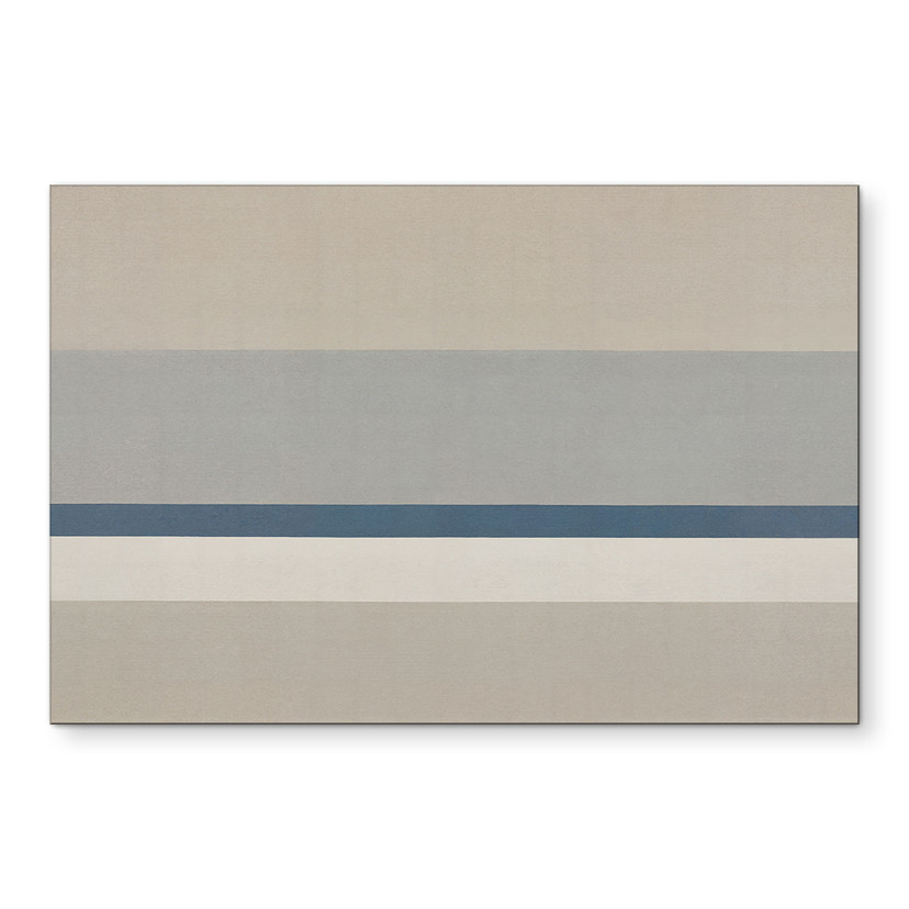 Tableau mural Agnes Balance - Rayures horizontales - Sir Edward x Grigory Gladarev - Alu-Dibond