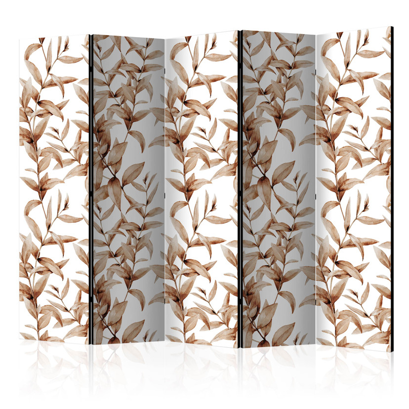 Rumdeler - Planter i sepia, 3-delt