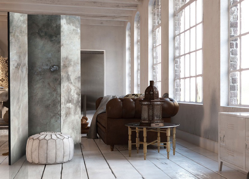 Rumdeler - Hail cloud, 3-delt - 135x172 cm