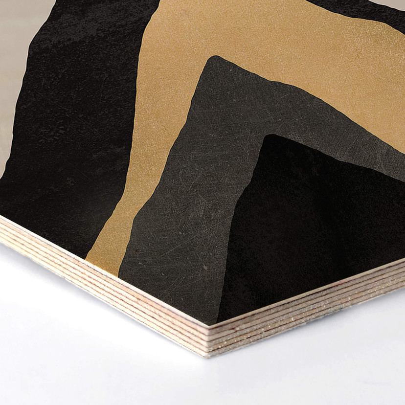 Hexagon Hout berkenfineer - Fredriksson - Four Mountains