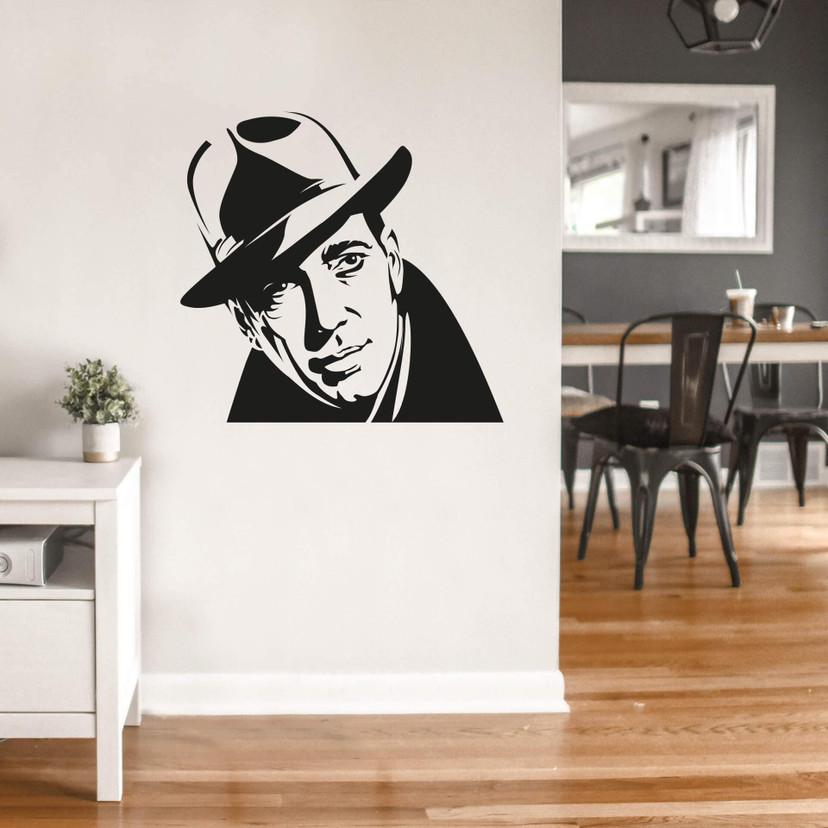 Wallsticker Humphrey Bogart