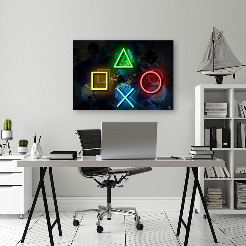 Canvasbillede, Controller-knapper
