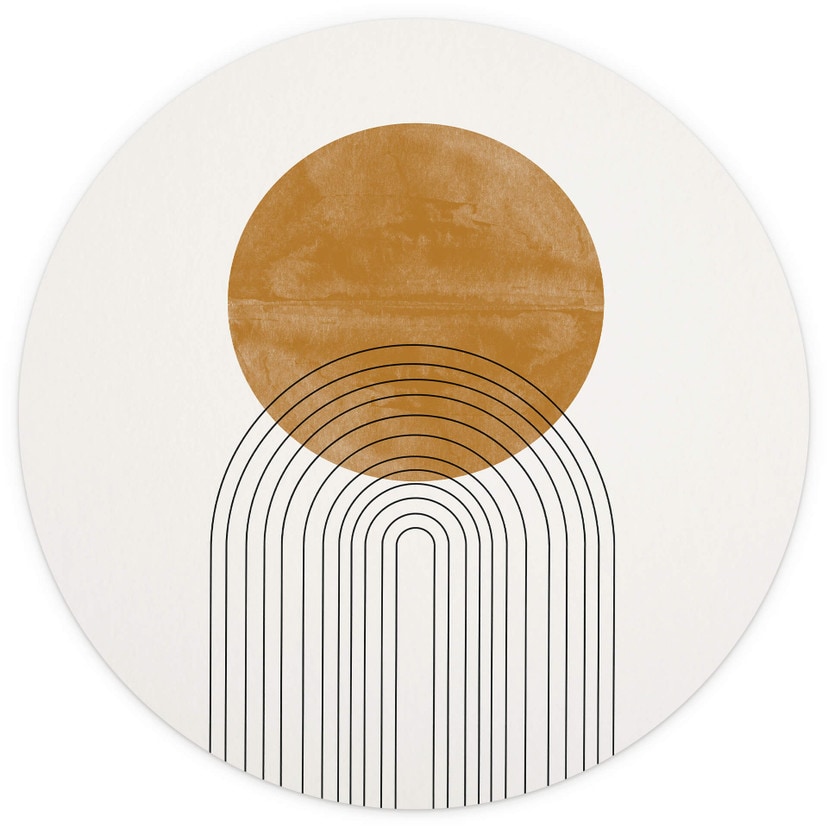 Fototapeta The Miuus Studio - Abstract Flow - Round - tapeta flizelinowa/tapeta flizelinowa samoprzy