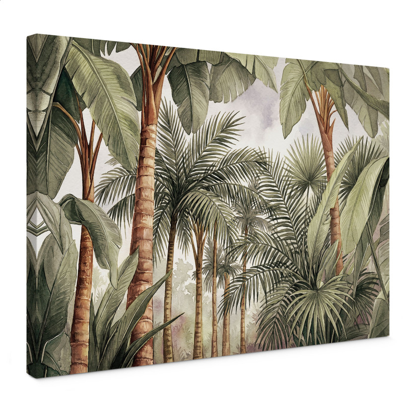 Canvasbillede Tropisk Palmeskov - Pictufy Studio