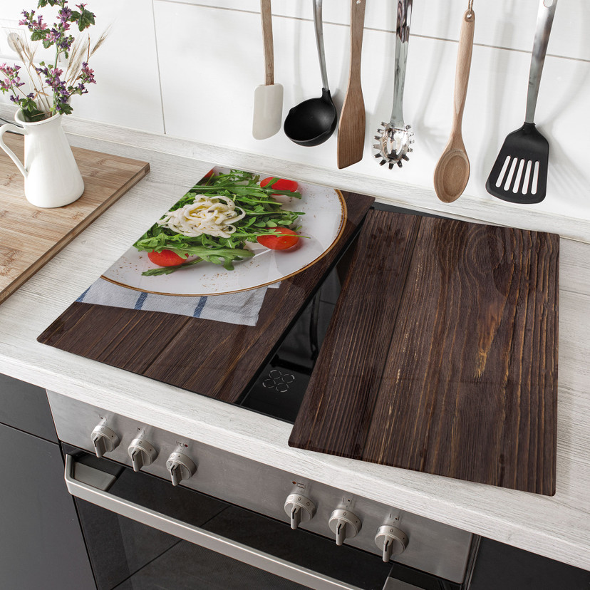 Cooker top - rucola og tomater