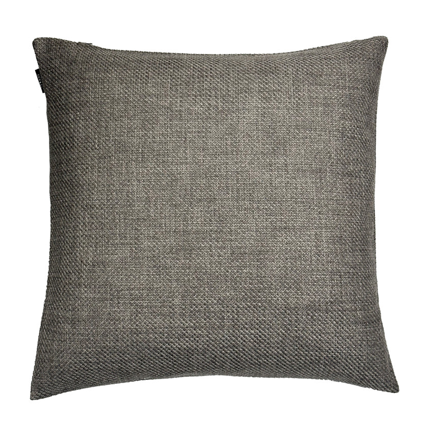 Uni Kissenhülle in silber in 50x50 cm