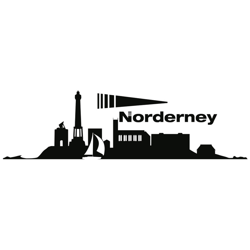 Wandtattoo Norderney