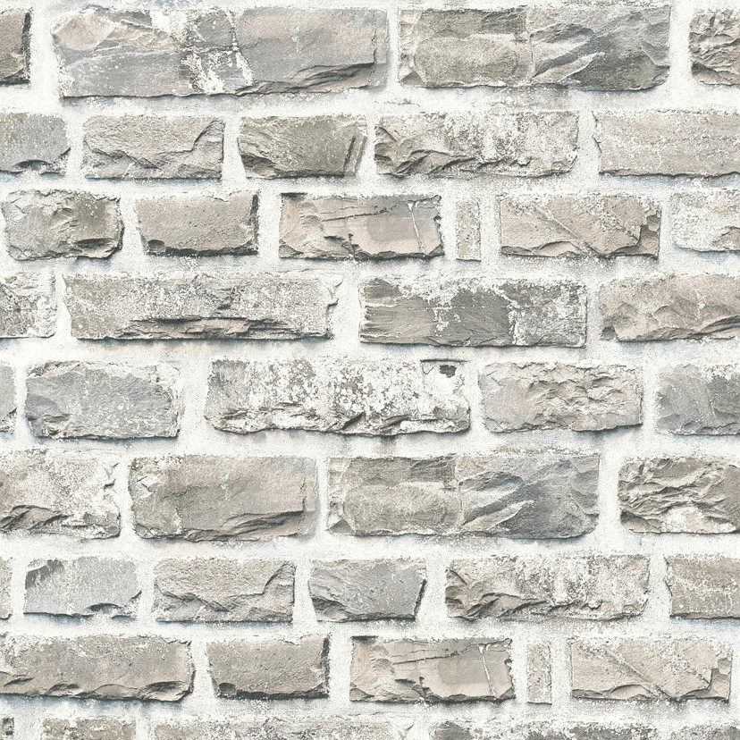 Livingwalls Tapete Neue Bude 2.0 in Naturstein Opt