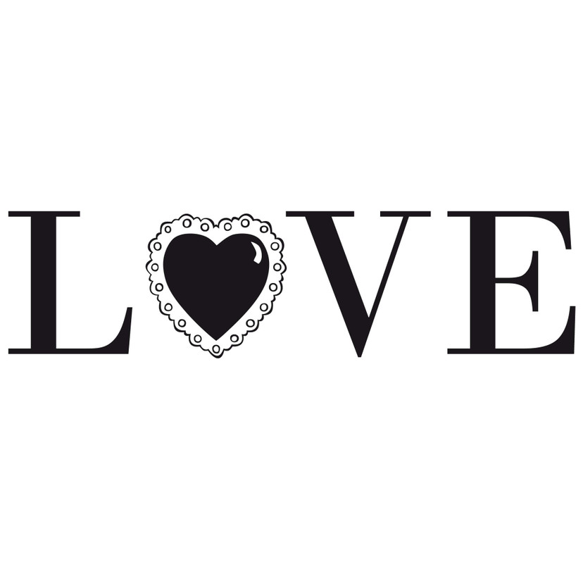Wallsticker Love 3