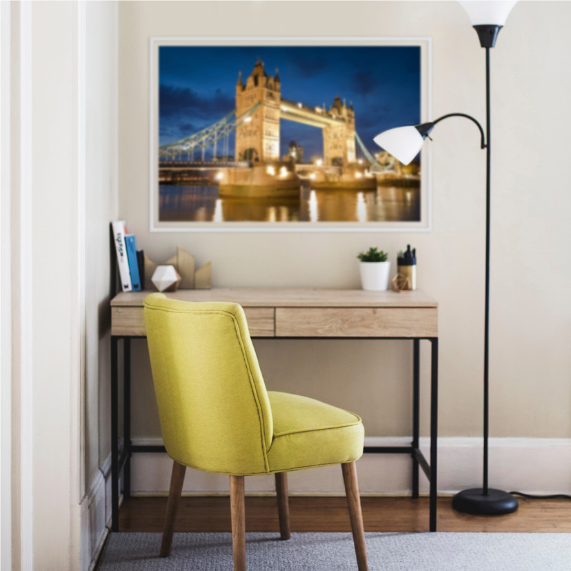 Muurprints Tower Bridge in Londen