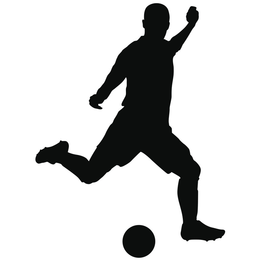 Wallsticker Fodboldspiller 1