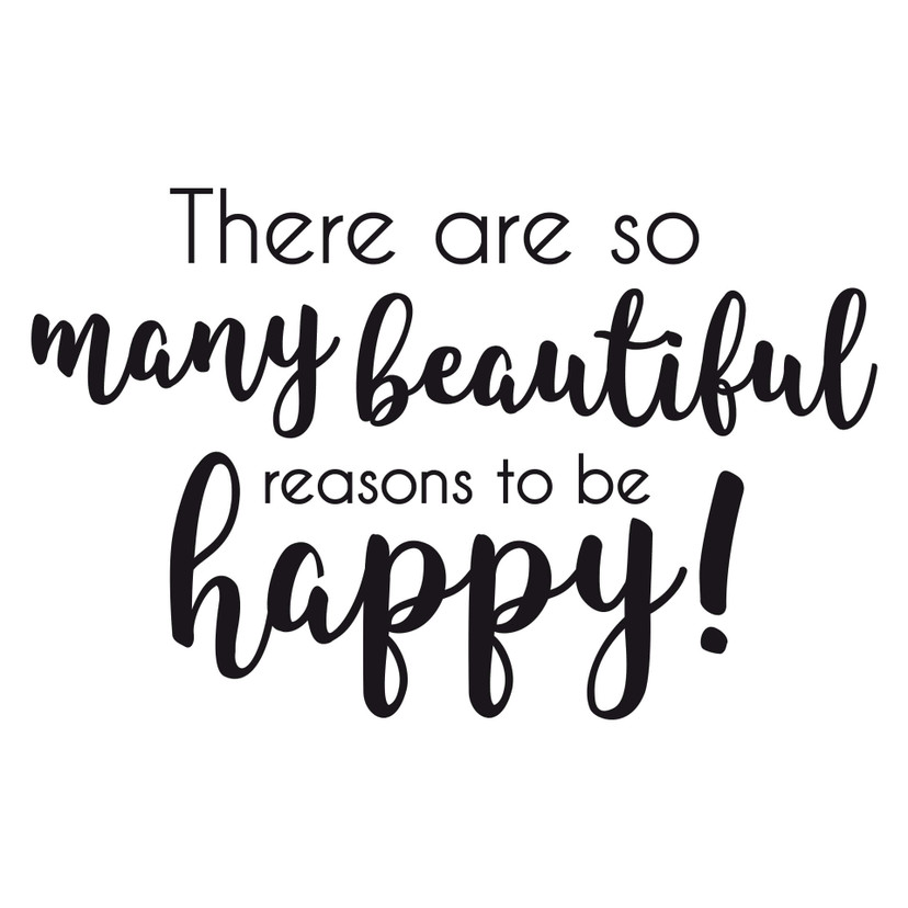 Wallsticker - There are so many beautiful reasons...