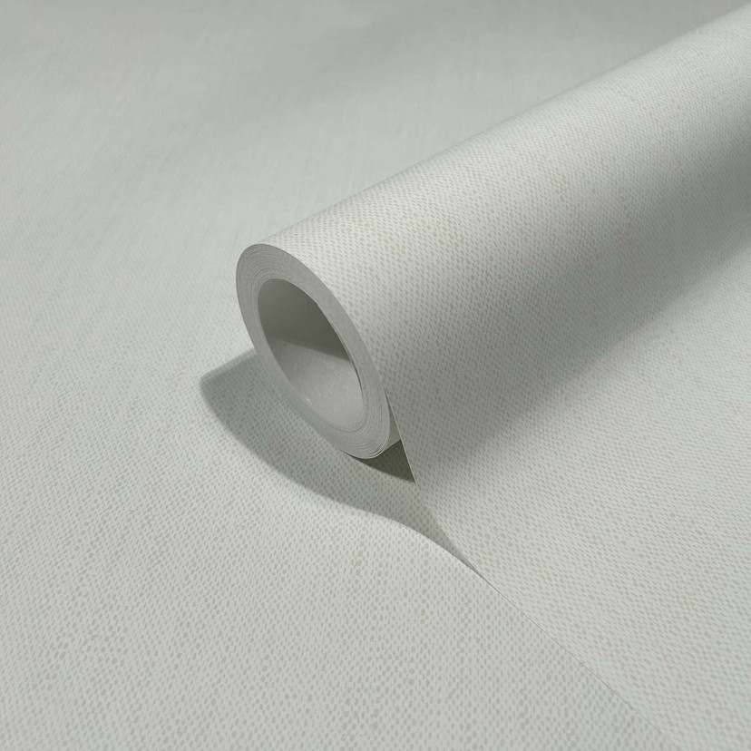 Tapeta z włókniny teksturowana, struktura linii nowoczesna w kolorze białym