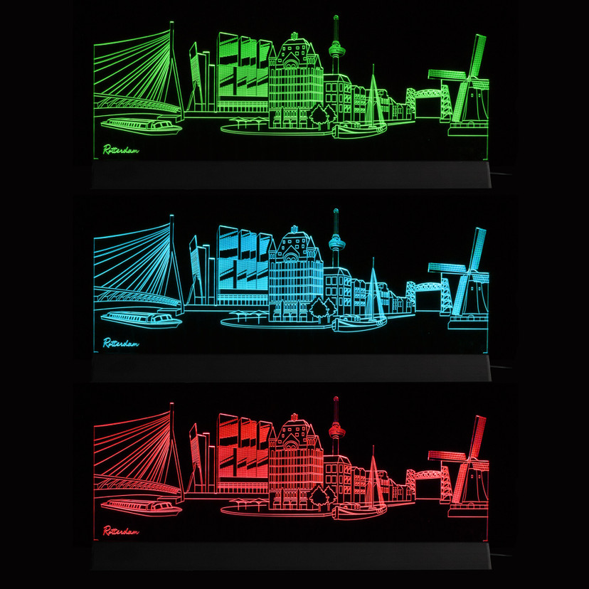LED Skyline Rotterdam