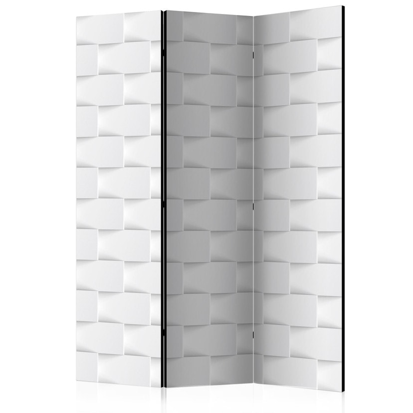 Paravent Séparation de pièce - saule blanc, 3 pièces