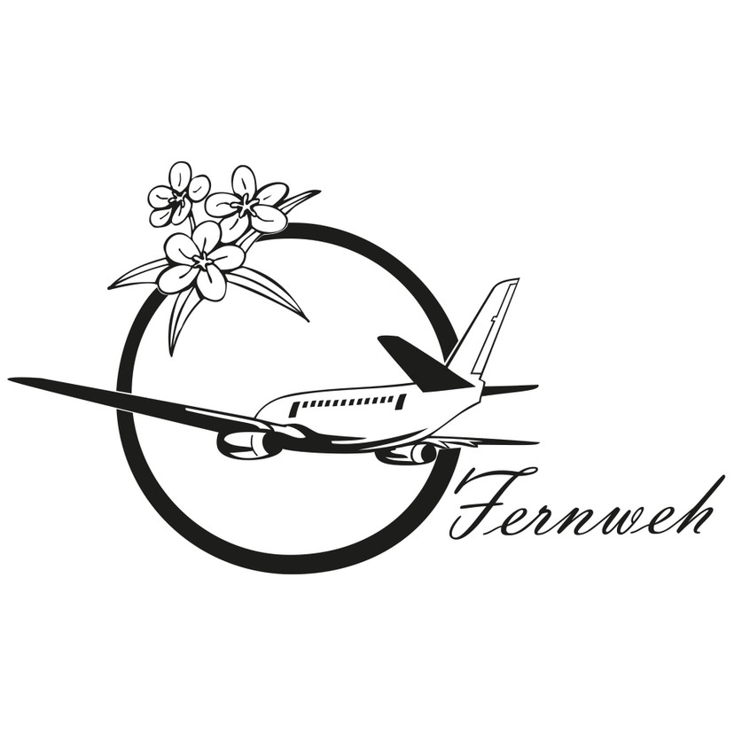 Wandtattoo Fernweh