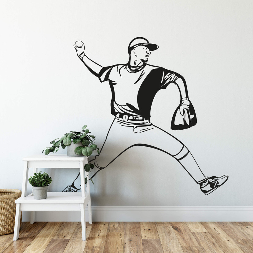 Wandtattoo Baseball 9