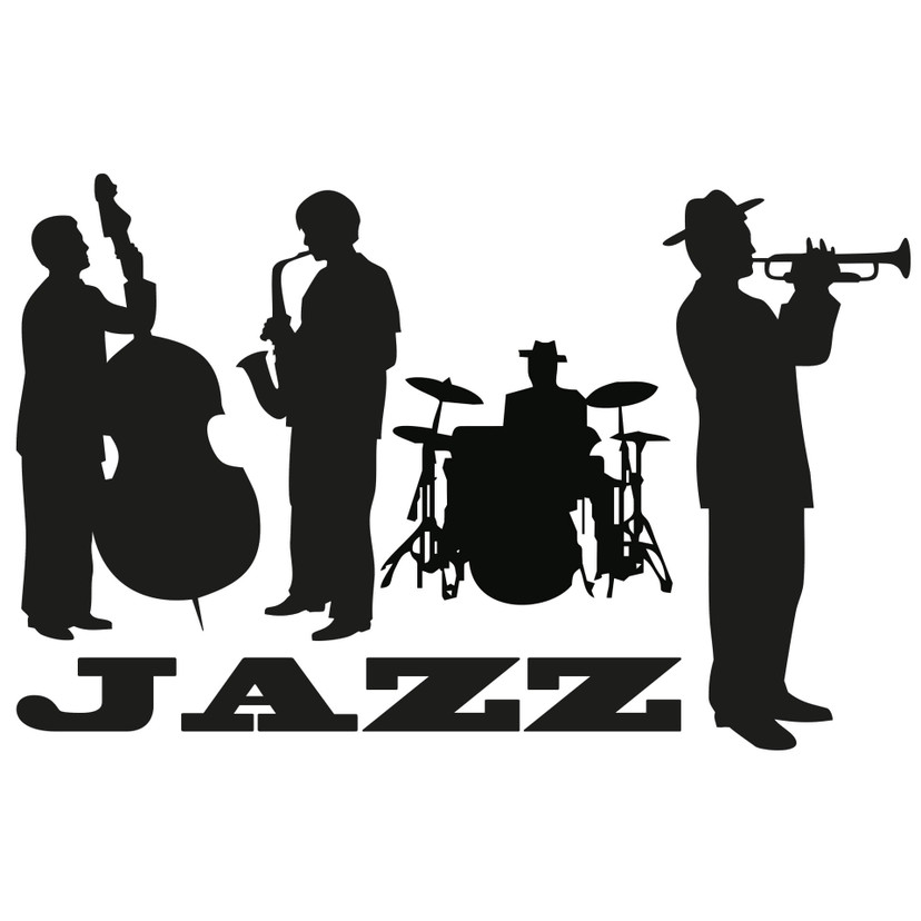 Wallsticker Jazz