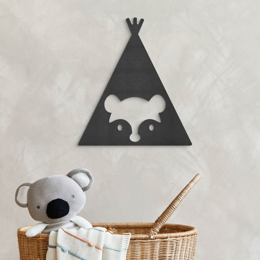 MDF - Dekoracja drewniana - Tipi - Niedźwiedź