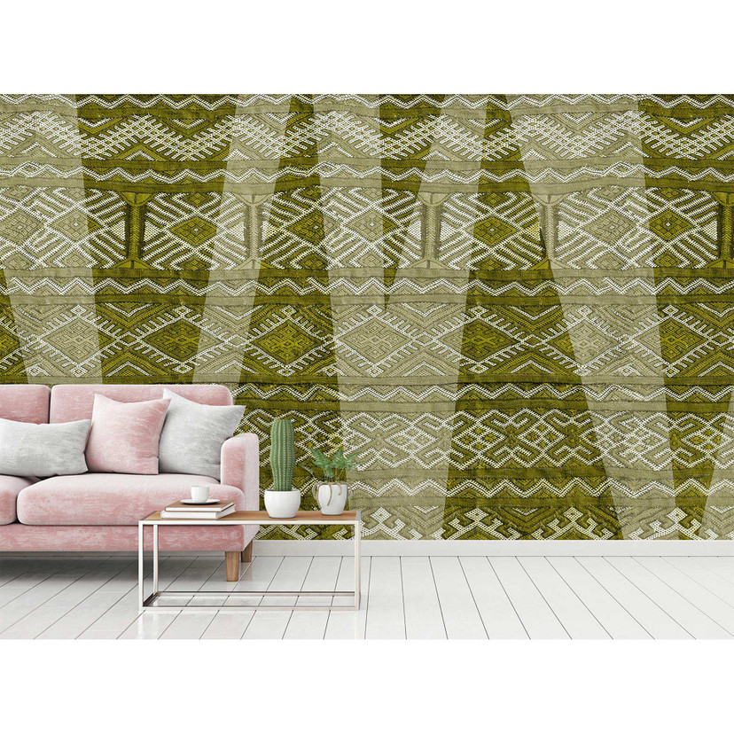 Architects Paper Papier peint photo Atelier 47 Carpet Pattern vert