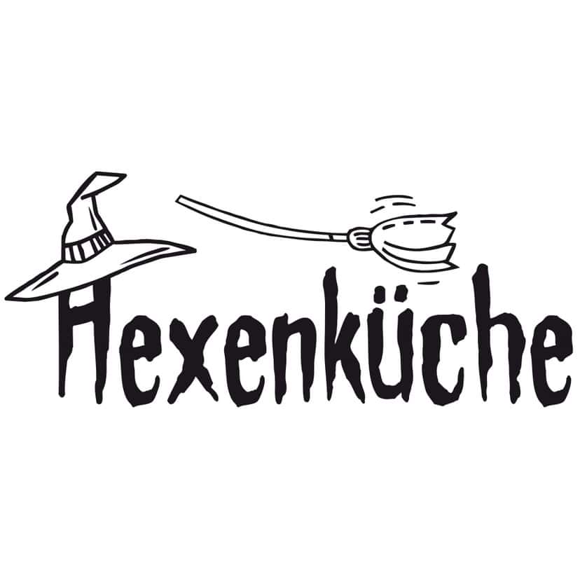 Wandtattoo Hexenküche
