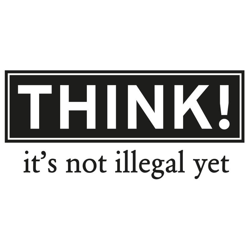 Wallsticker THINK!