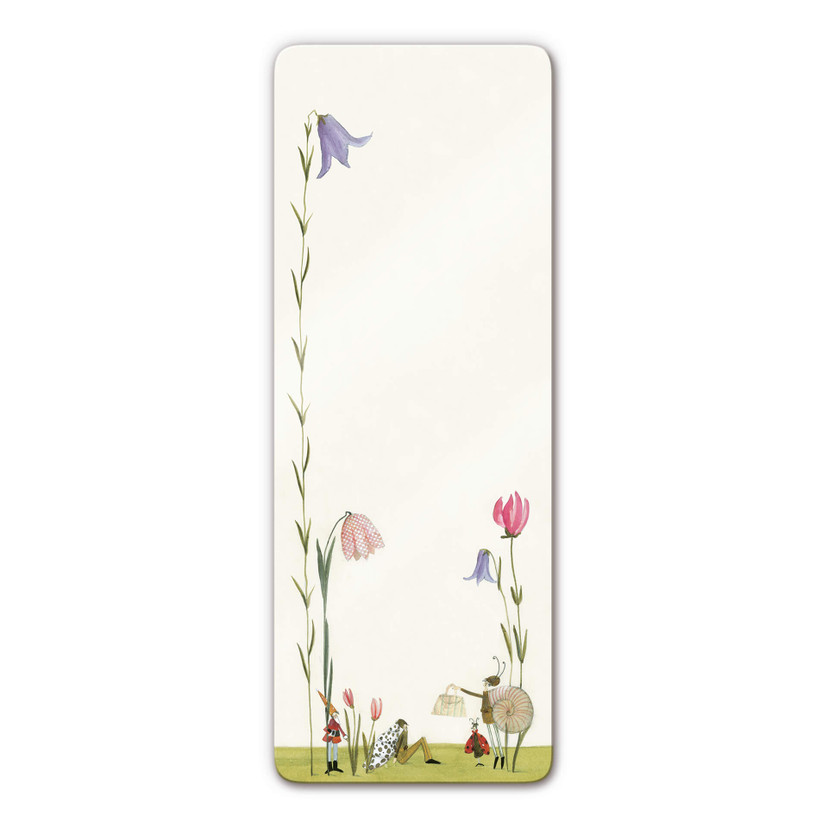 Glasschilderij Leffler - Hoge bloem